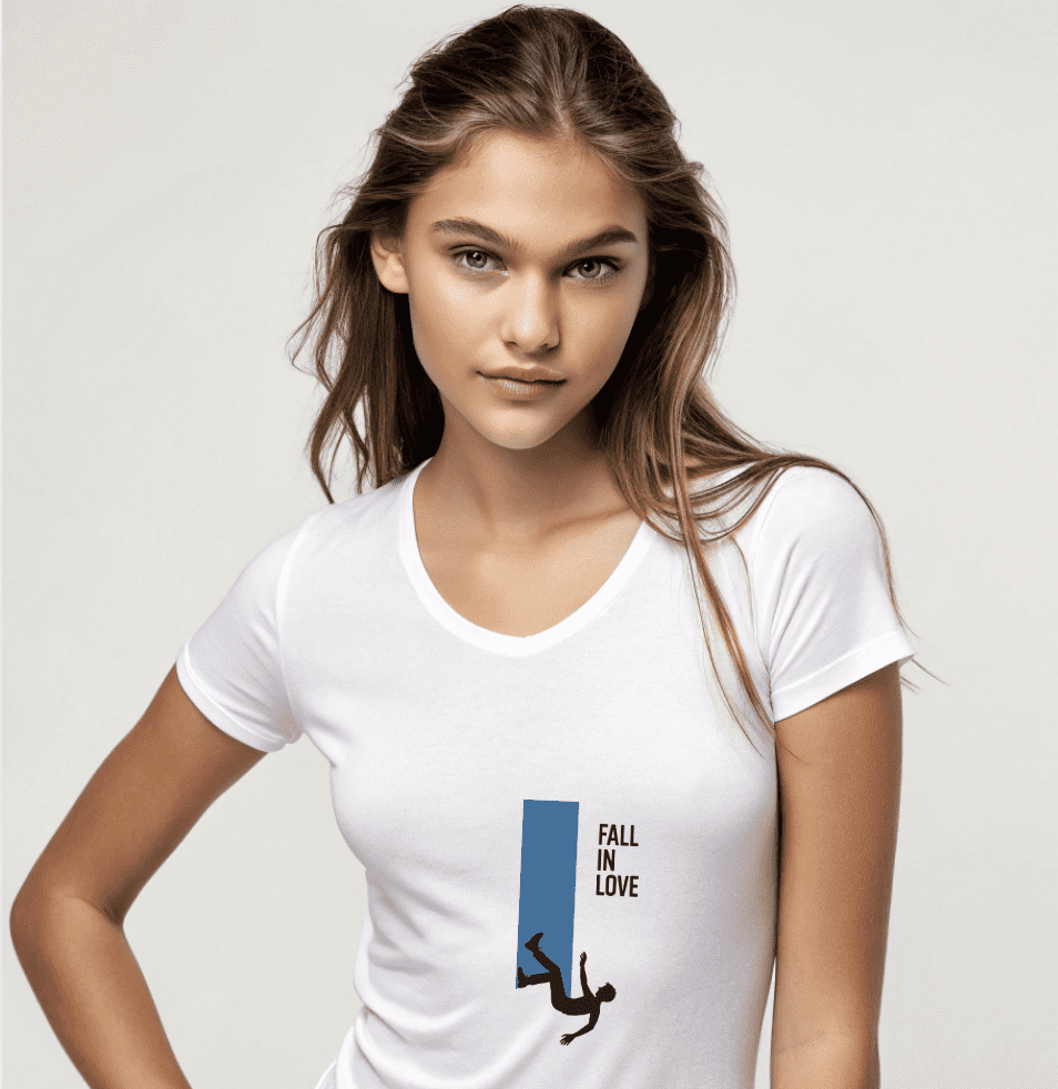 "FALL IN LOVE" T-shirt - Image 6